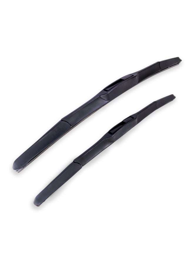 Prestige Pack of 2 Hybrid Wiper Blades - All-Season Universal Fit - 26 Inch - Image 3